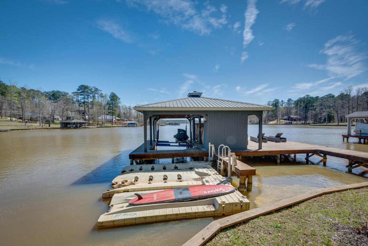 Quiet Lakefront Eatonton House With Boat Dock! Vila Exterior foto