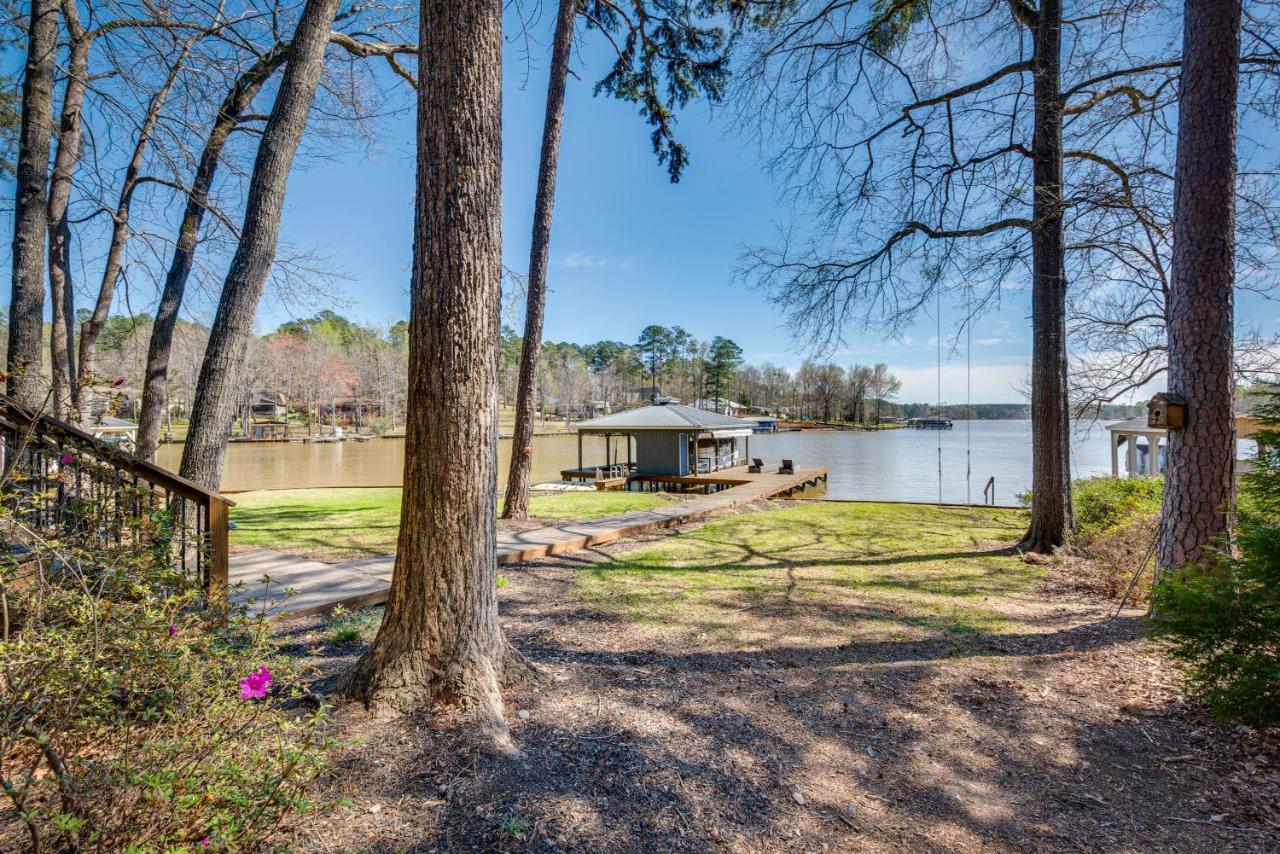 Quiet Lakefront Eatonton House With Boat Dock! Vila Exterior foto