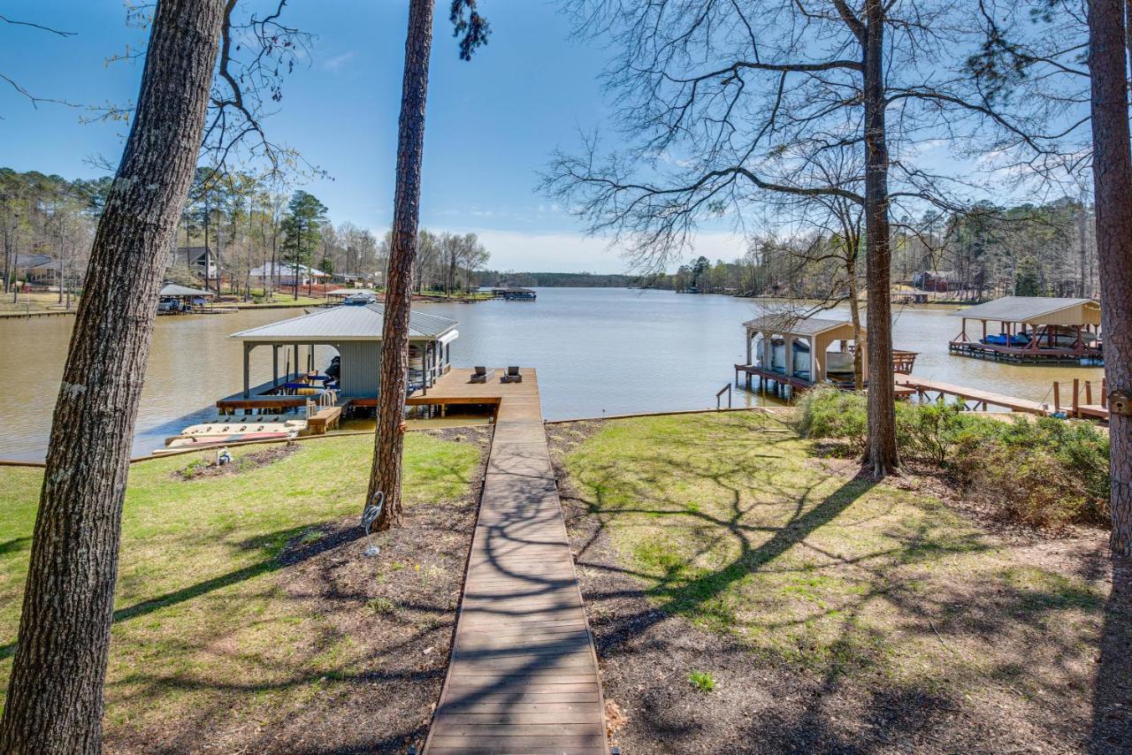 Quiet Lakefront Eatonton House With Boat Dock! Vila Exterior foto