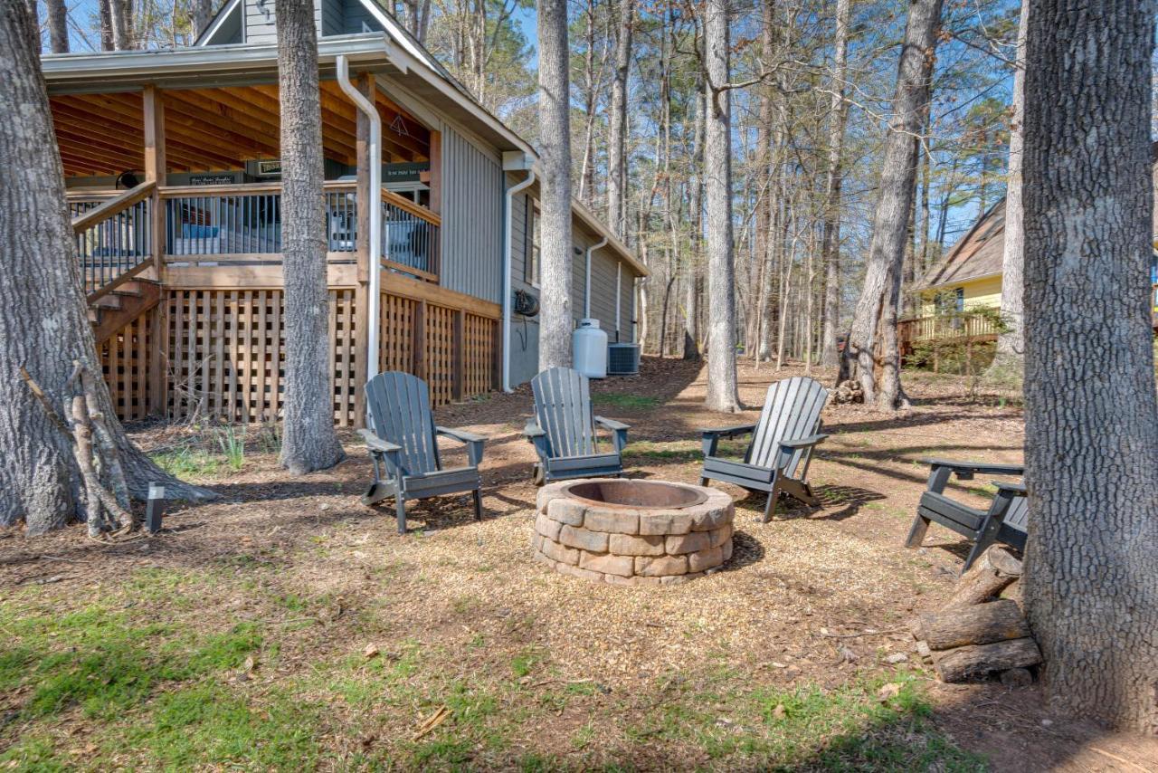 Quiet Lakefront Eatonton House With Boat Dock! Vila Exterior foto