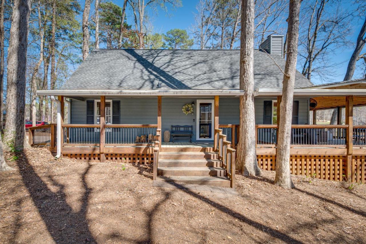 Quiet Lakefront Eatonton House With Boat Dock! Vila Exterior foto